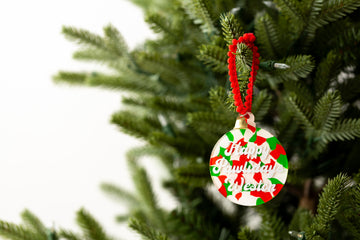 Lil Zoomi Christmas Pet Ornament Circle
