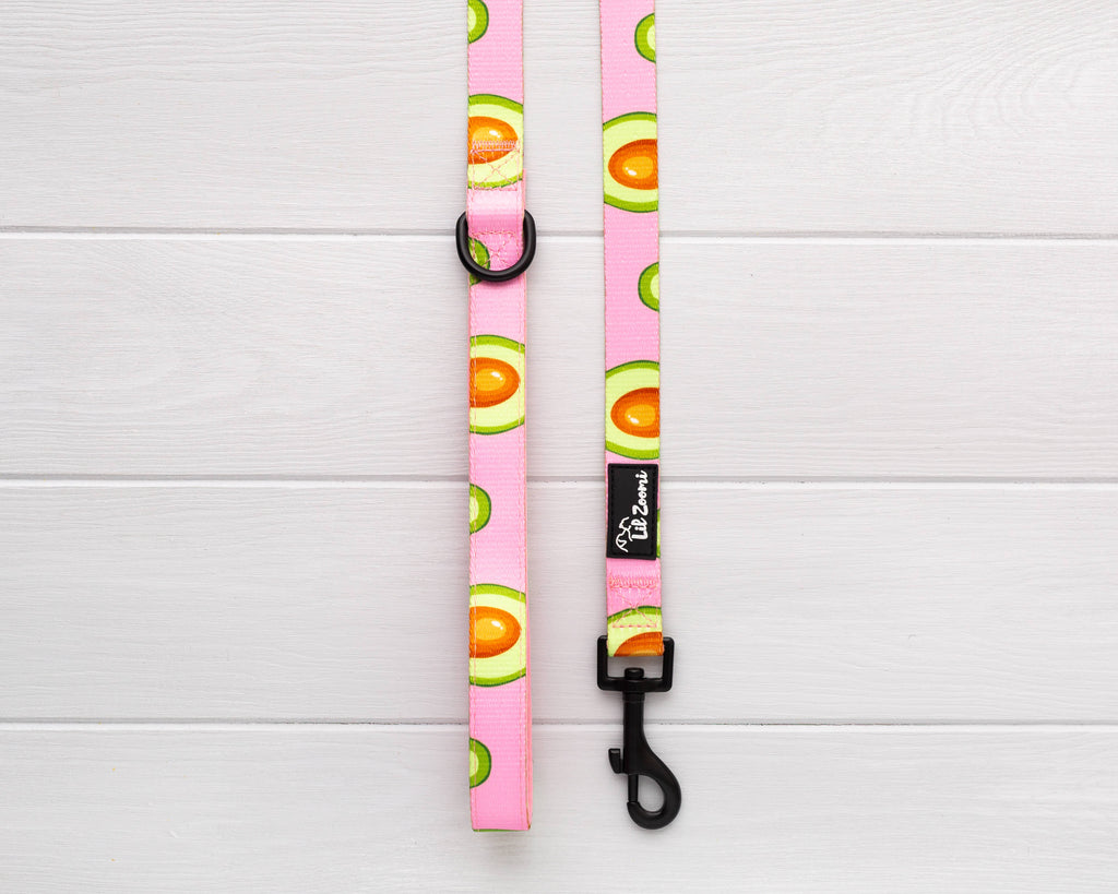 Avocado pink dog and cat leash